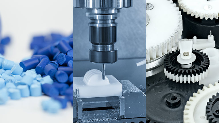 Resin precision molding, One-stop service